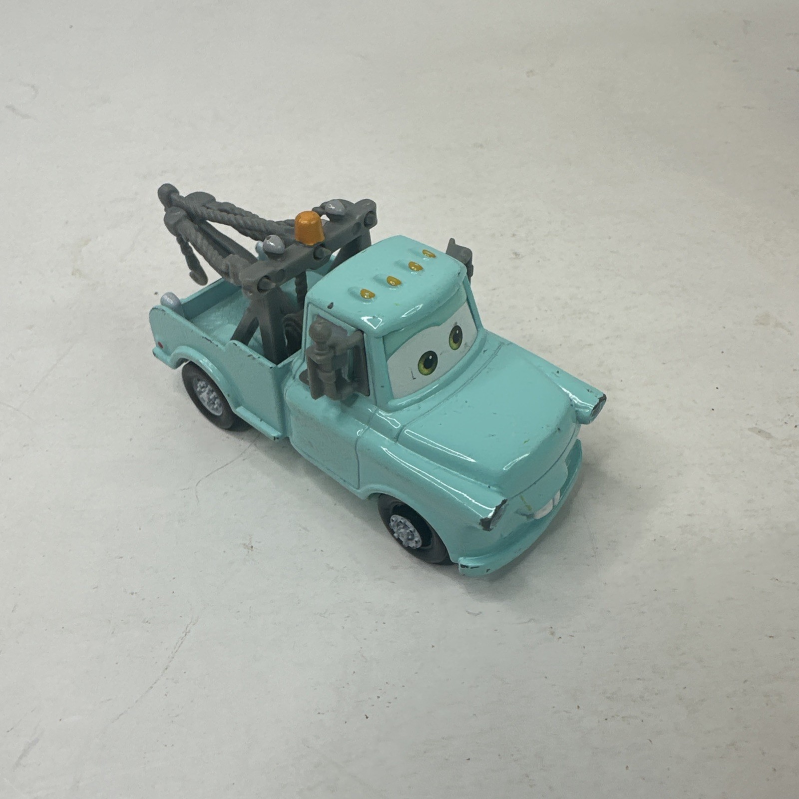 Disney Pixar Cars Supercharged Tow Mater Blue Paint DieCast Tow Truck Vehicle