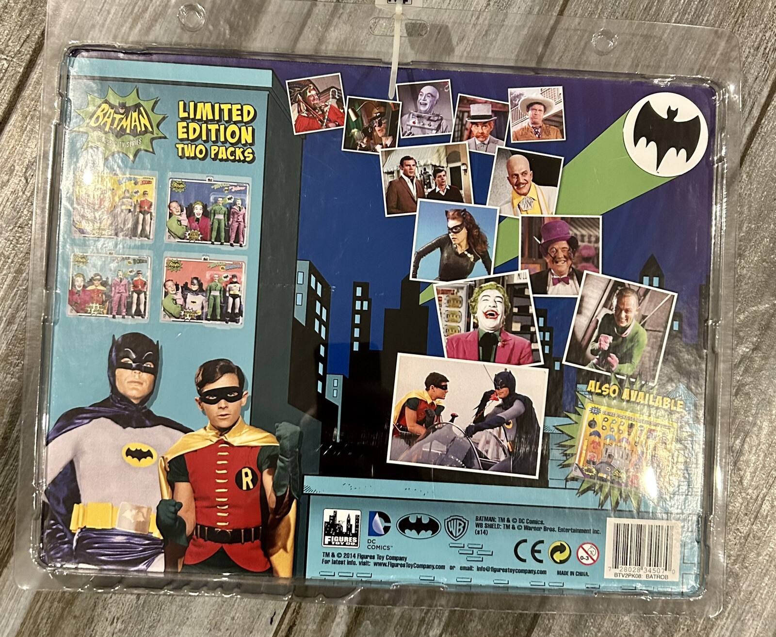 Classic TV Series Figures Toy Company Dynamic Duo Batman And Robin 453/500 NEW