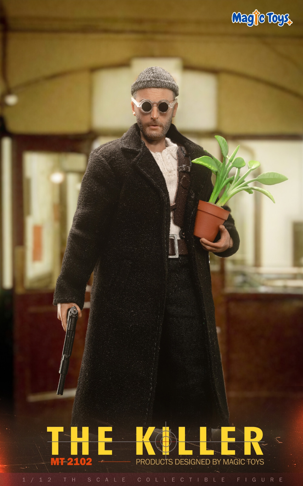 Magic Toys 1:12 The Killer Leon Action Figure IN USA