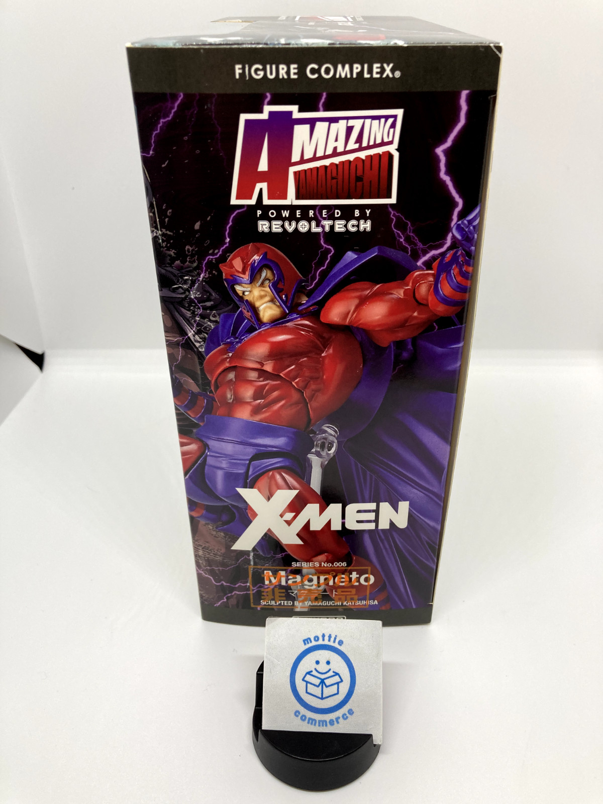 Kaiyodo Figure Complex AMAZING YAMAGUCHI Magneto No.006 OFFICIAL JAPAN Revoltech
