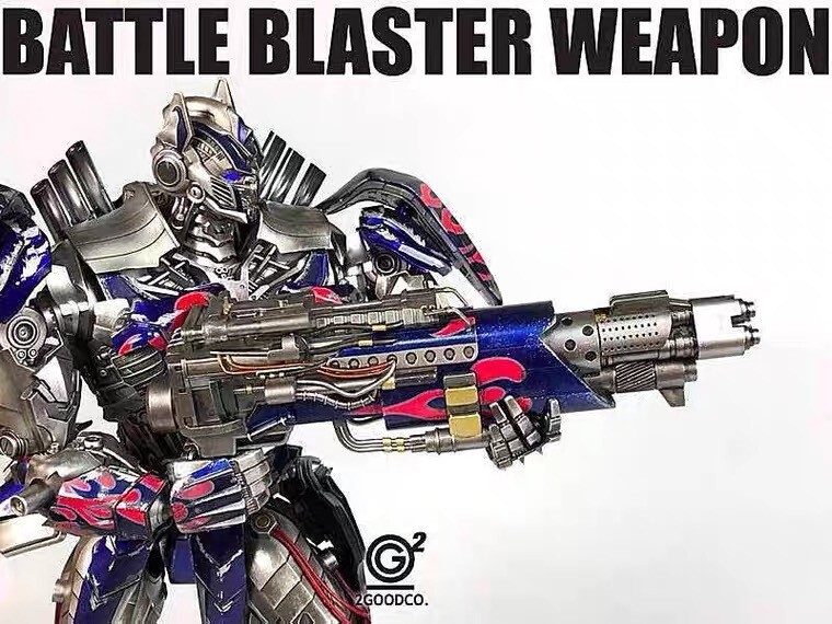 Comicave 1/22 Transformers Optimus Prime Battle Blaster Head&Gun Plastic Model