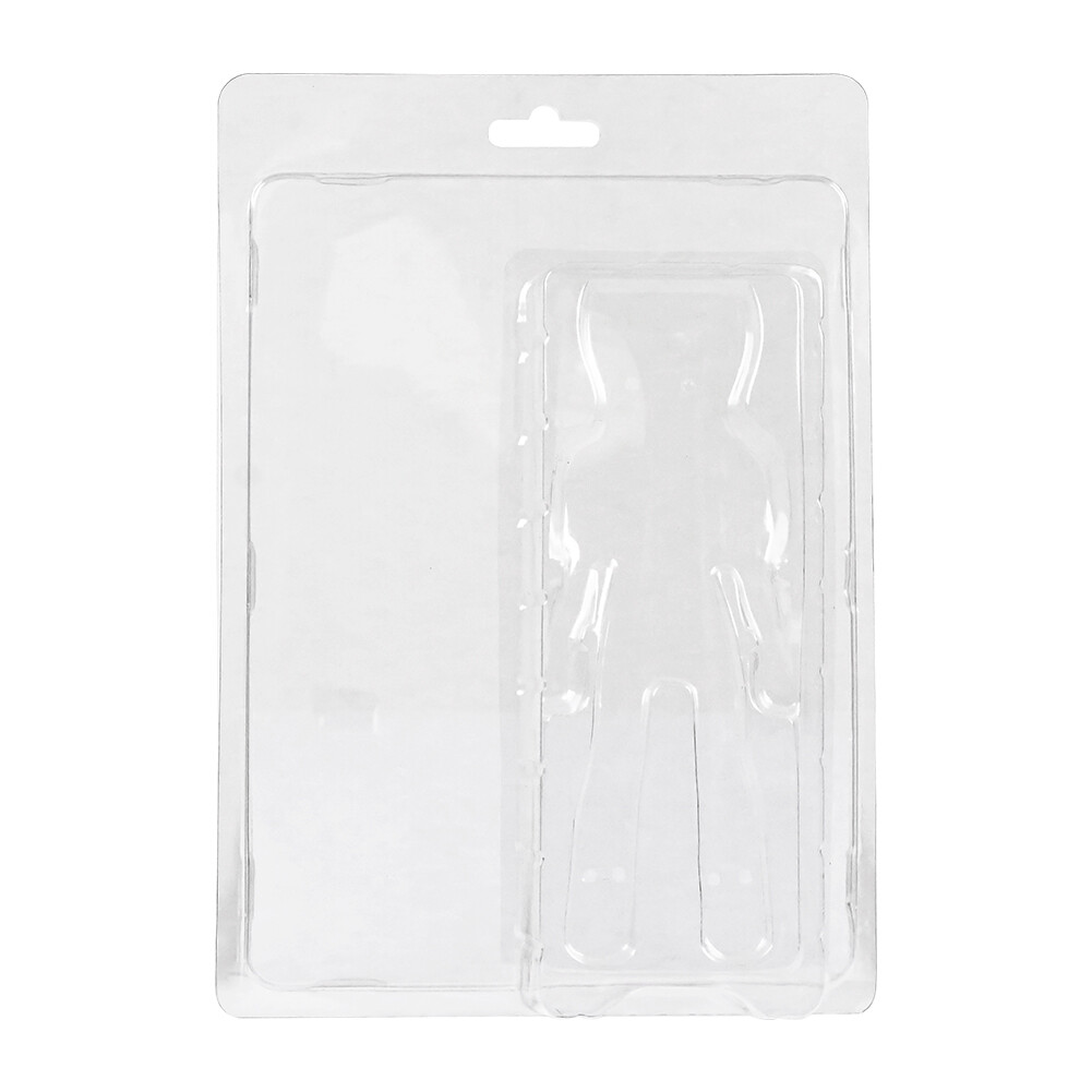Plastic Resealable Clamshell Blister Pack for Custom 8 Inch Action Figures
