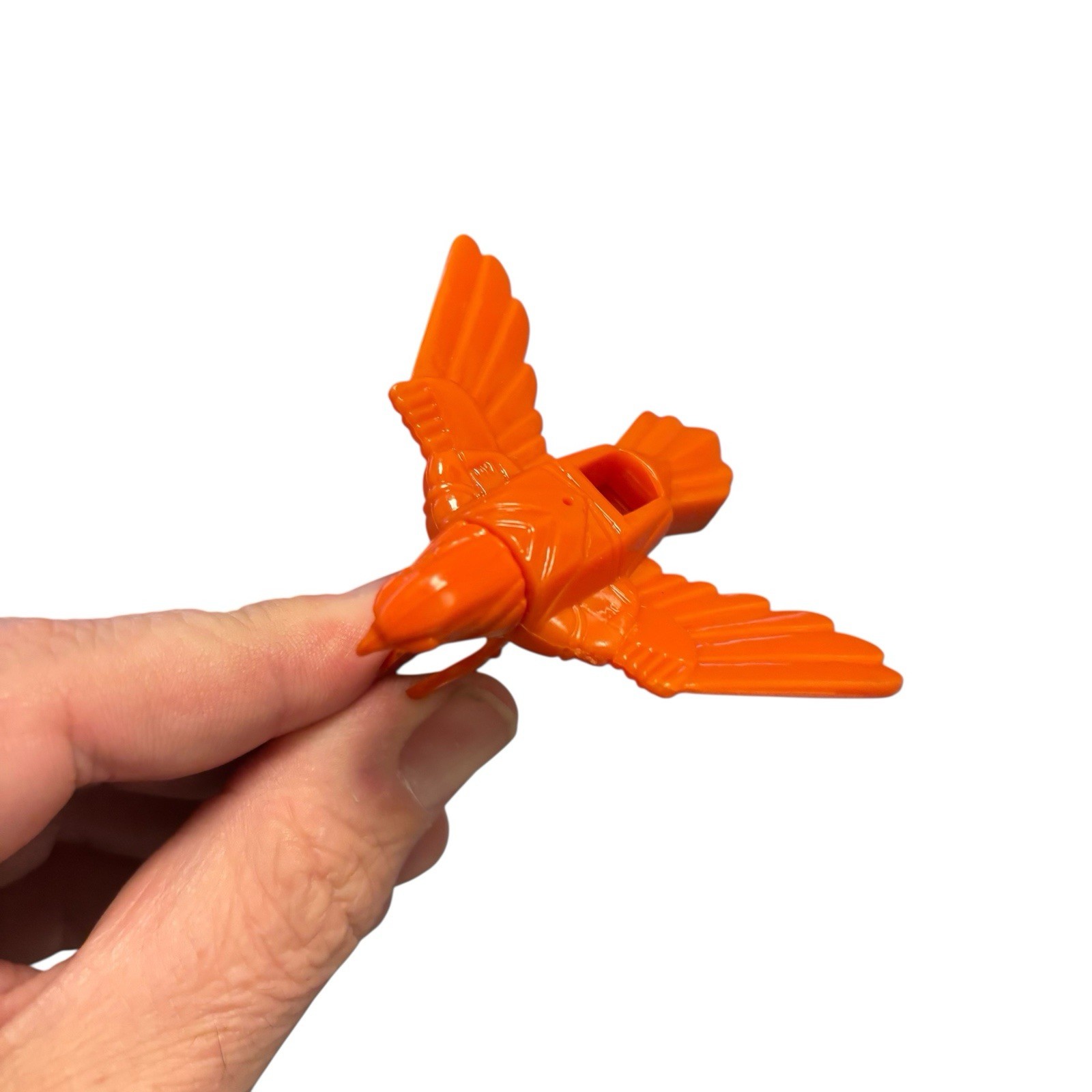 Vintage SILVERHAWKS Figure MAY DAY Bird Kenner 1986 TELEPIX Whistle Accessory