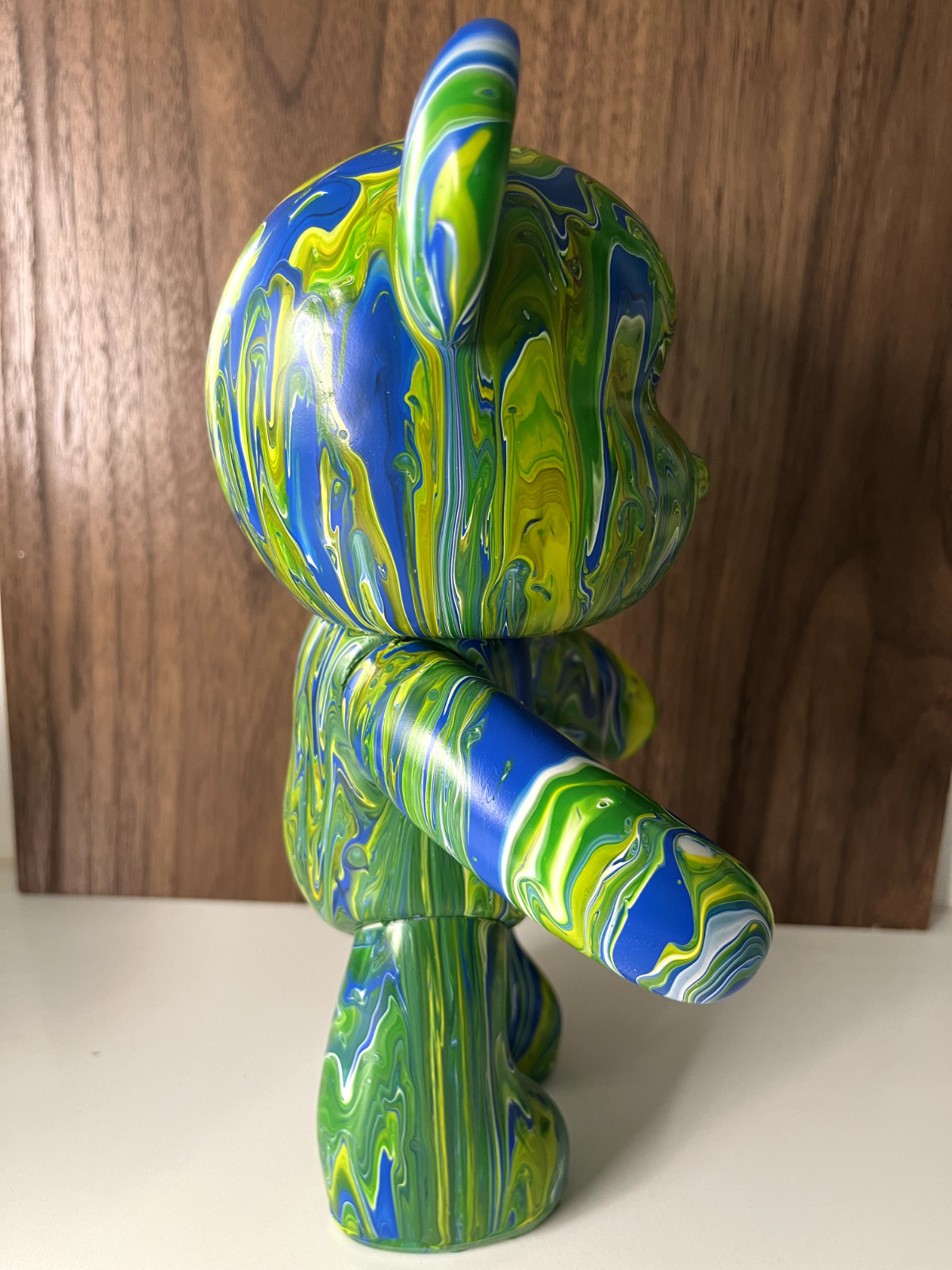 Custom painted & designed 8.5&Prime; Bear toy
