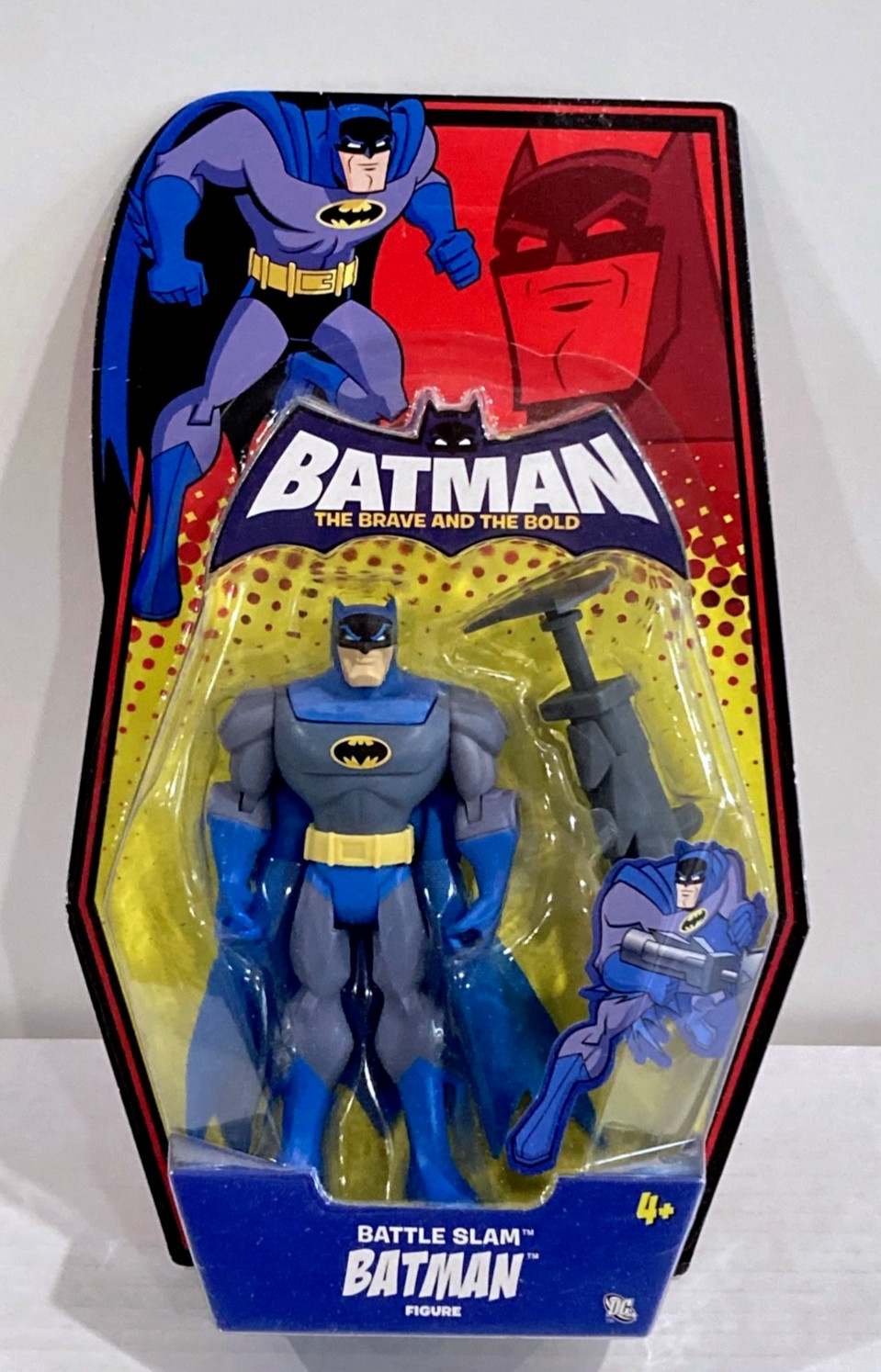 Mattel DC Batman Brave and Bold Battle Slam Batman Action Figure NEW RARE 2008