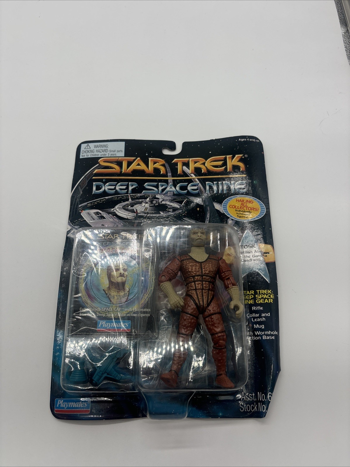 Tosk Reptilian Alien Star Trek Deep Space Nine w/Playmates Protector 1995