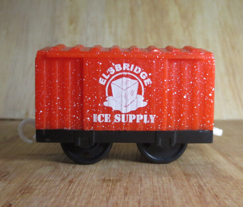 Elsbridge Ice Supply Boxcar Thomas and Friends Trackmaster Cargo Train Plastic