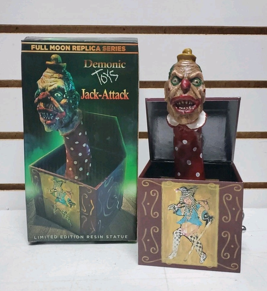 Full Moon Collectible, Demonic Toys: Jack-Attack Resin Statue – Limited Edition