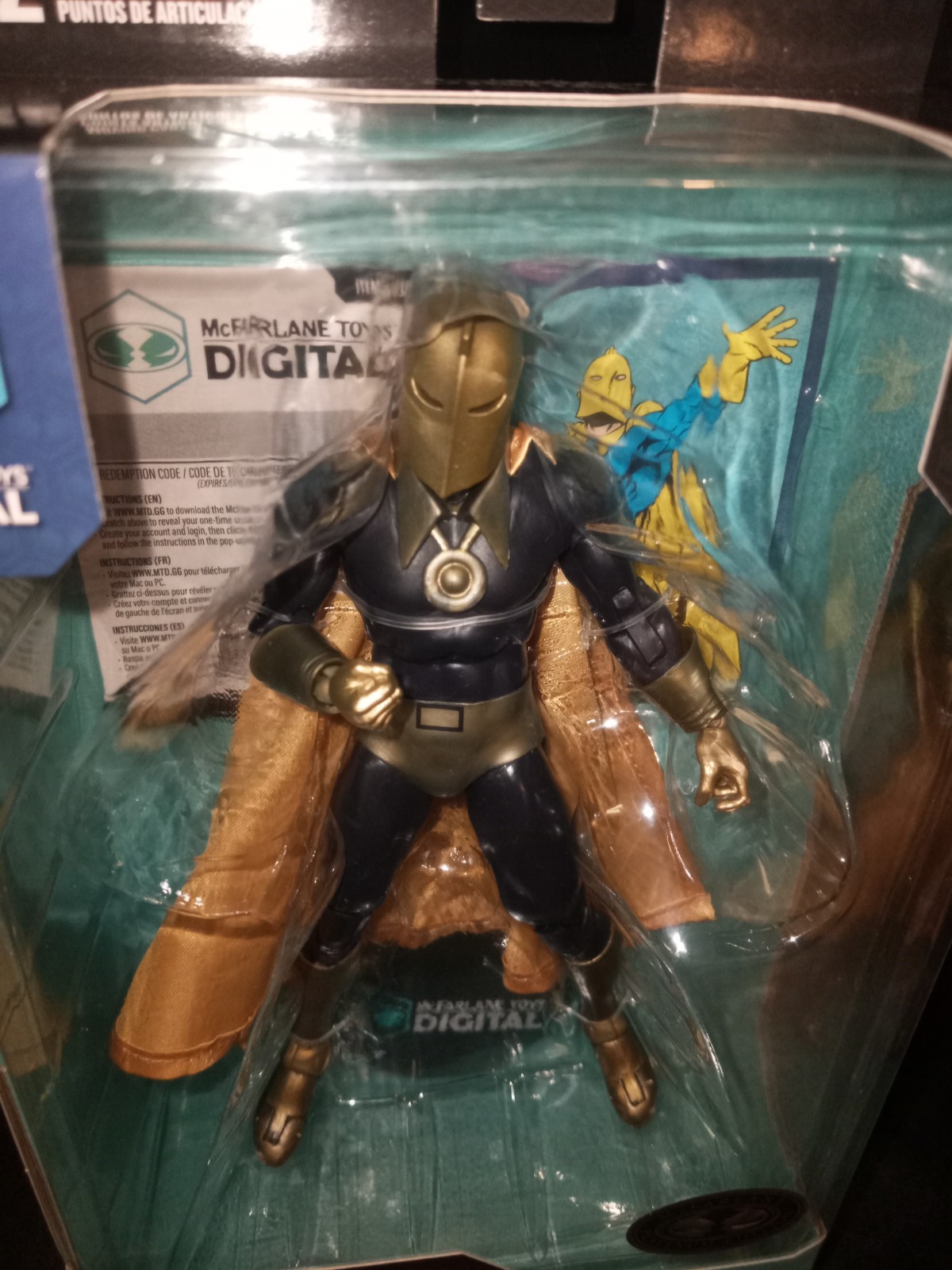 DC MCFARLANE PLATINUM SILVER AGE DOCTOR FATE BRONZE AGE RED TORNADO SET LOT