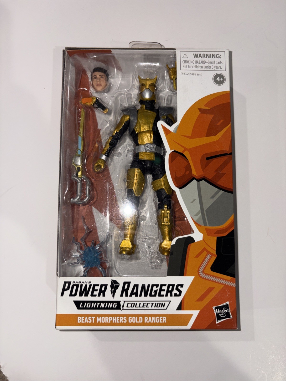 Power Rangers Lightning Collection Beast Morphers Gold Ranger 6&Prime; Figure
