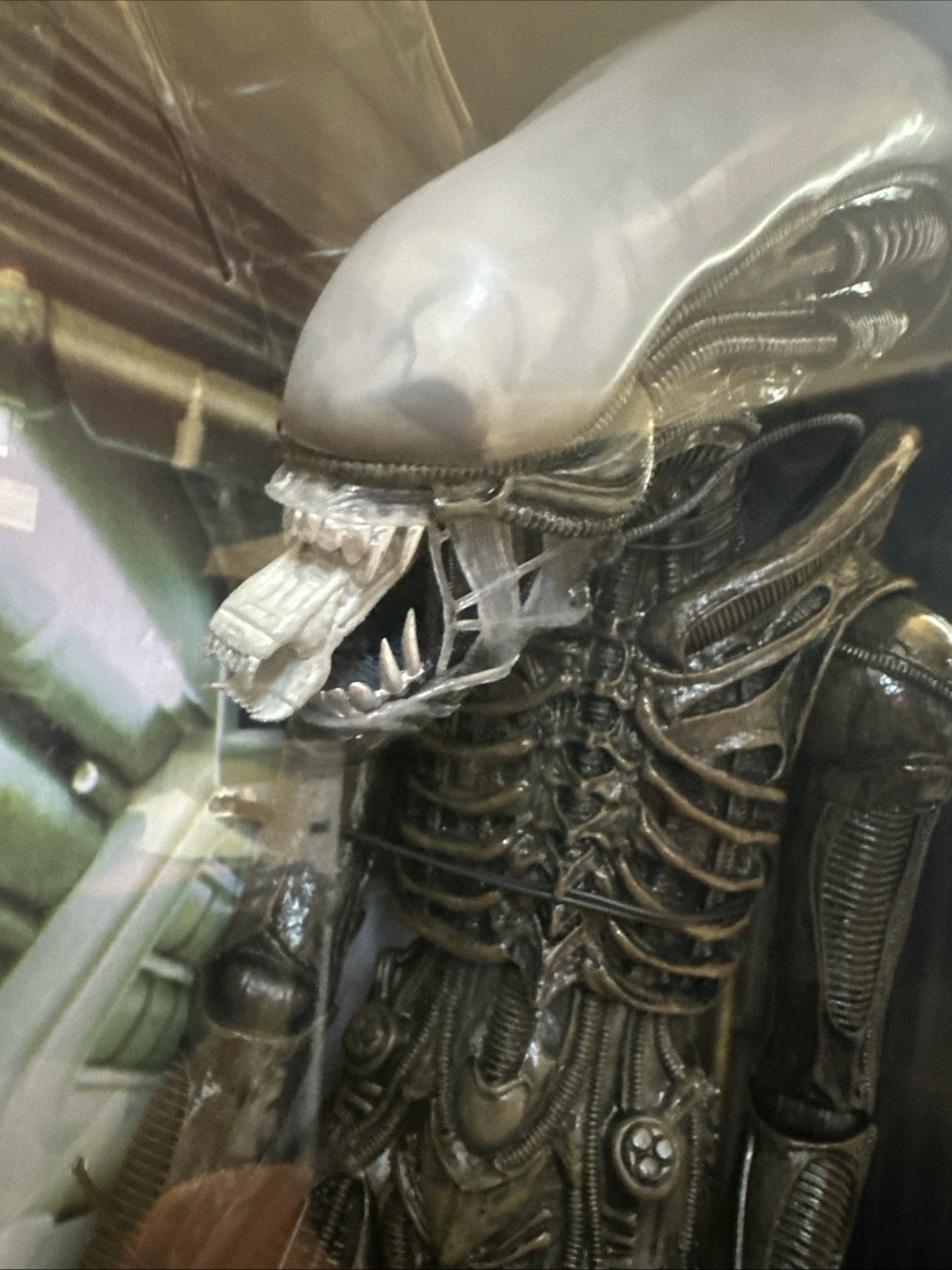 22&Prime; ALIEN figure 1/4 SCALE XENOMORPH 1979 big chap OPEN MOUTH VERS NECA NIB