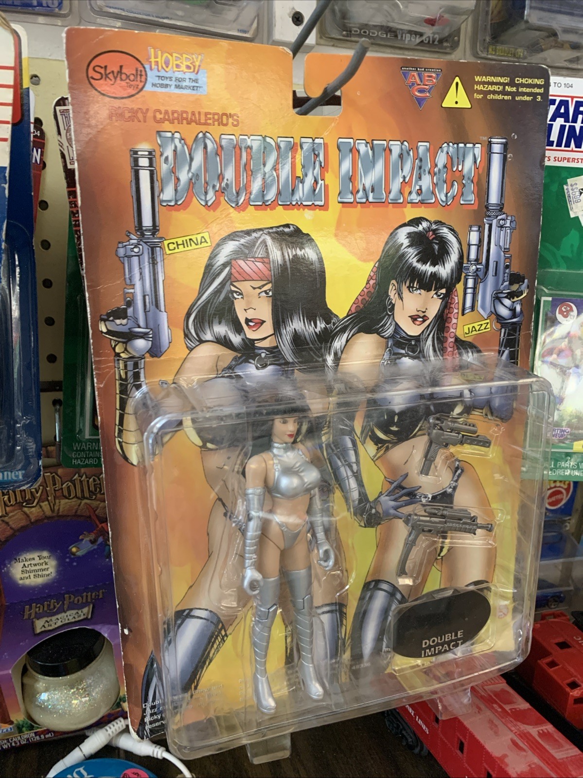 1998 Double Impact China Action Figure Skybolt Toys (New) Ricky Carralero’s