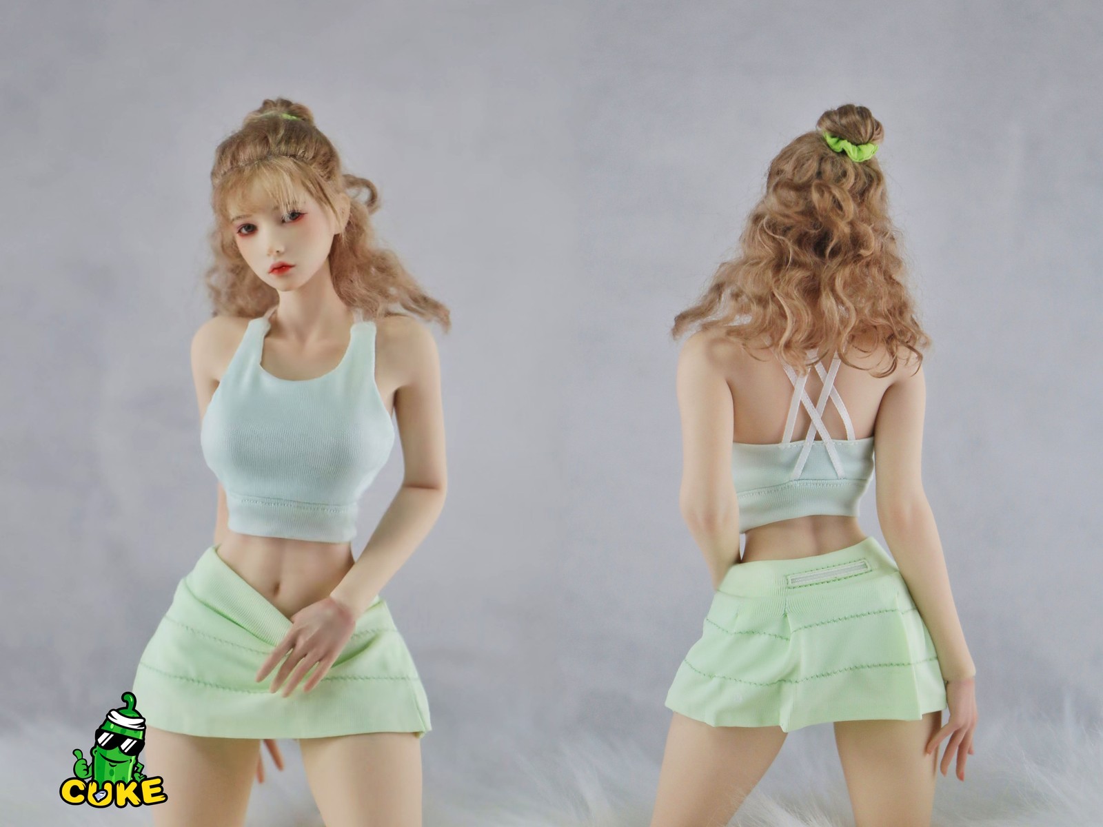 1/6 Yoga Sling Sport Corset Bra Suit Fit 12 » Female Girl Figure Body
