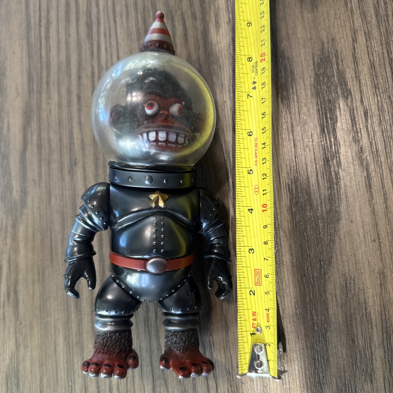 Kikkake Space Iron Monkey Sofubi Soft Vinyl Sofvi Art Toy Medicom