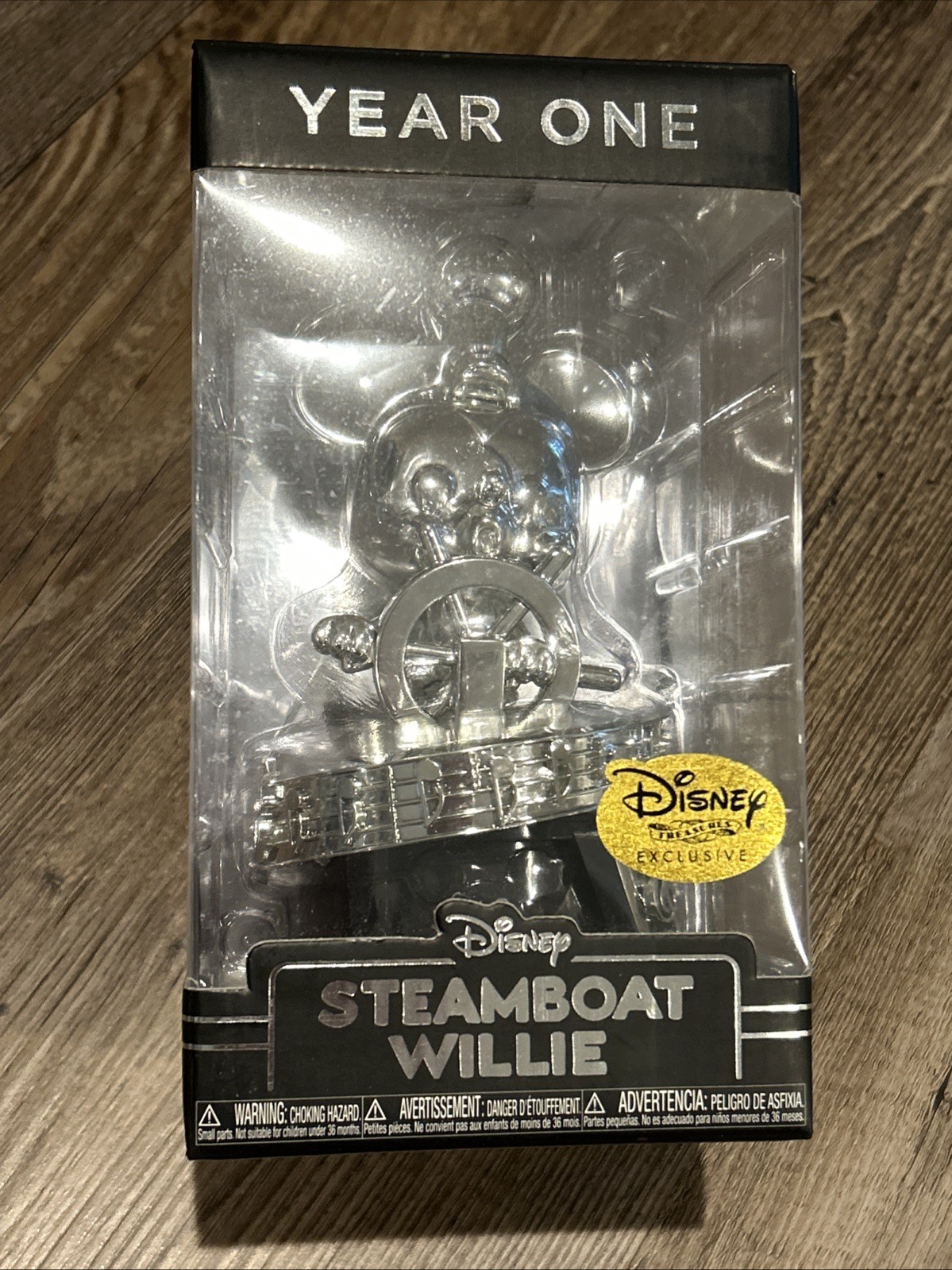 Funko Pop Year One Steamboat Willie Vinyl Disney Treasures Exclusive New In Box