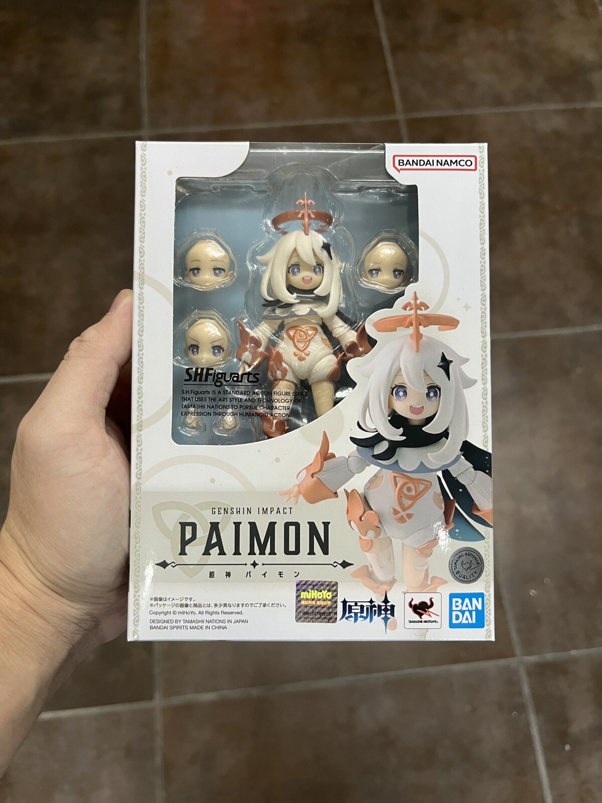 sh figuarts GENSHIN IMPACT PAIMON 原神 BANDAI NEW w/ shipper
