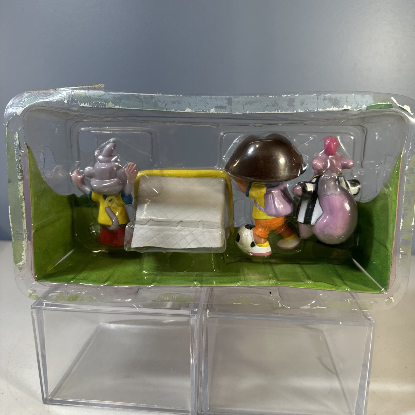 DORA THE EXPLORER 2007 Fisher Price Soccer Adventure Figure Set NO CARD NEW FIGS
