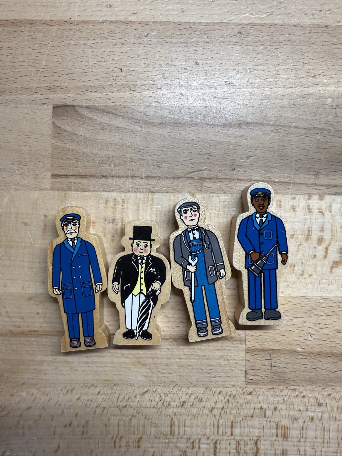Thomas Wooden Railway Lot Track Engineer Conductor Sir Topham Hat People Tech