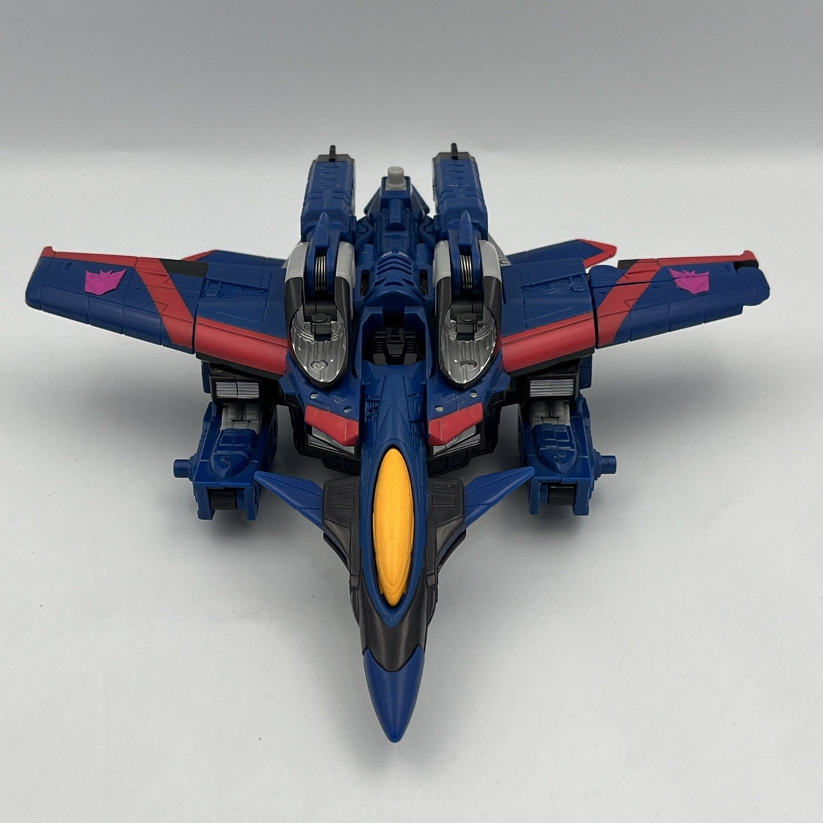 Transformers Armada Thundercracker Super Con Complete Missiles Instructions 2002