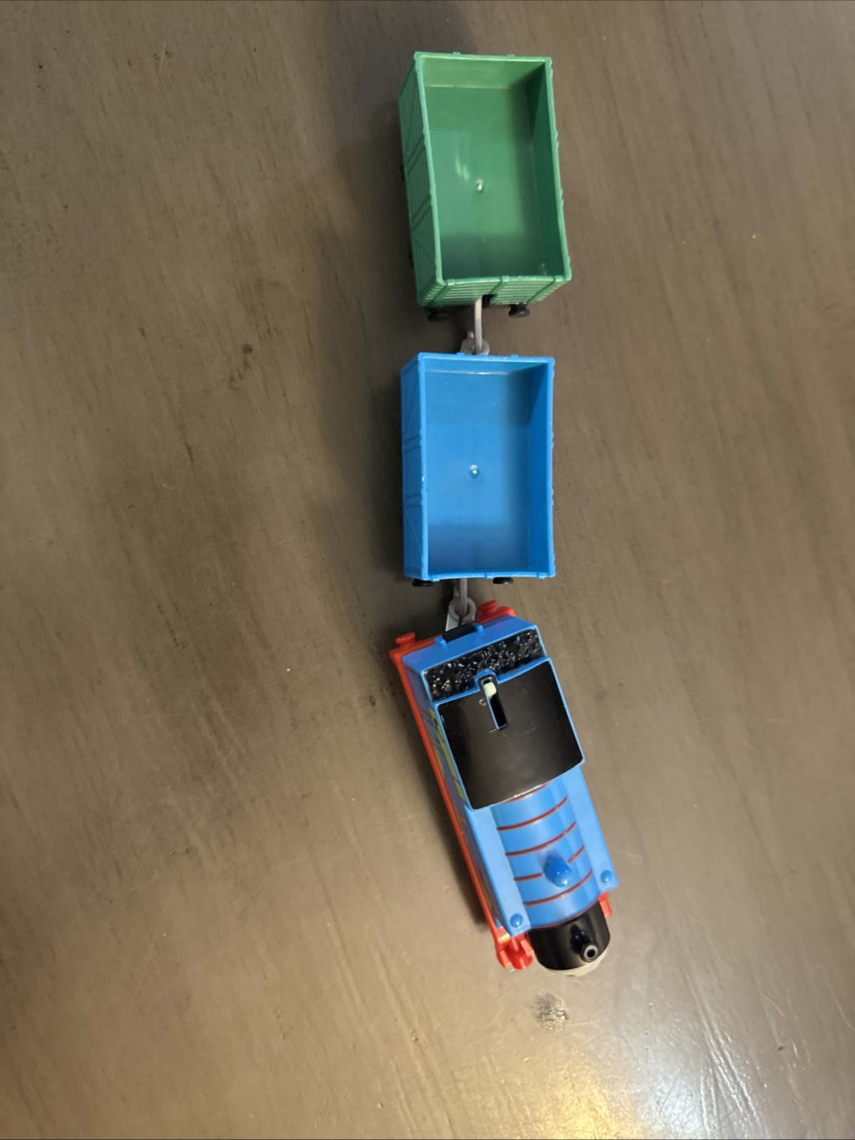 Mattel 2013 Thomas & Friends Trackmaster Train GLOW IN THE DARK THOMAS w/ Cars
