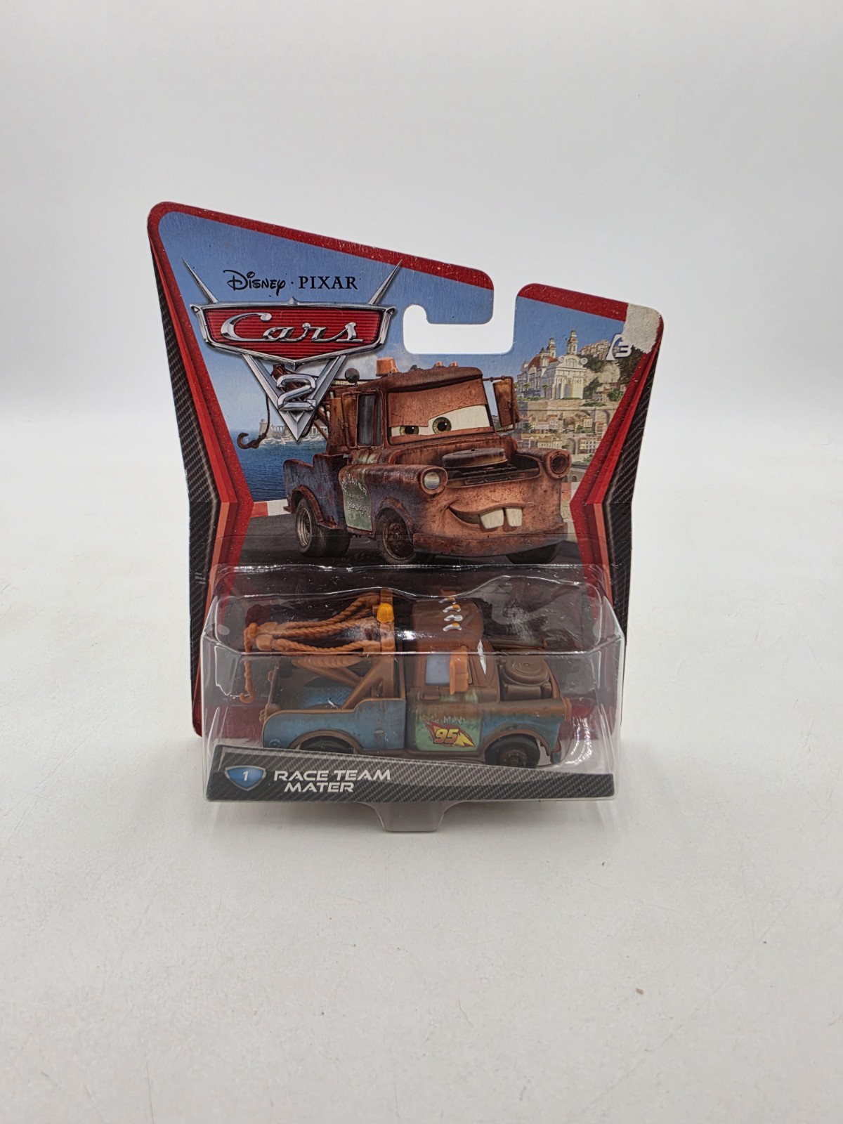 Disney Pixar Cars 2 Race Team Mater Tow Mater New 2010 Diecast Car
