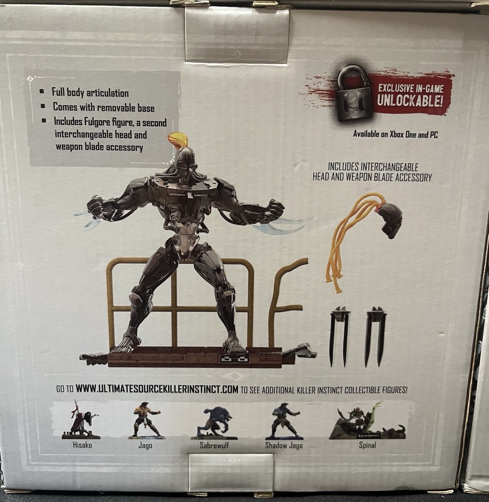 Killer Instinct Figure Lot New With Code