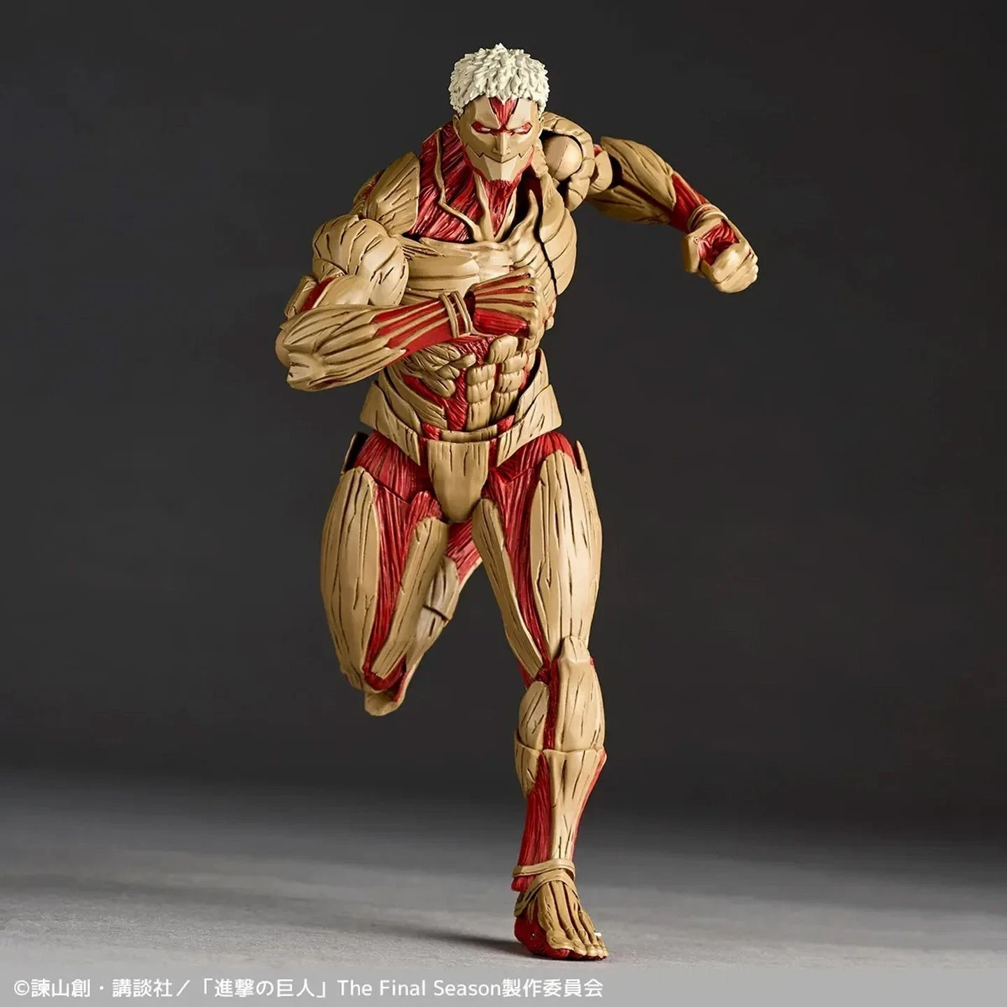 Kaiyodo Revoltech Attack on Titan Armored Titan Action Figure No Bonus Parts New