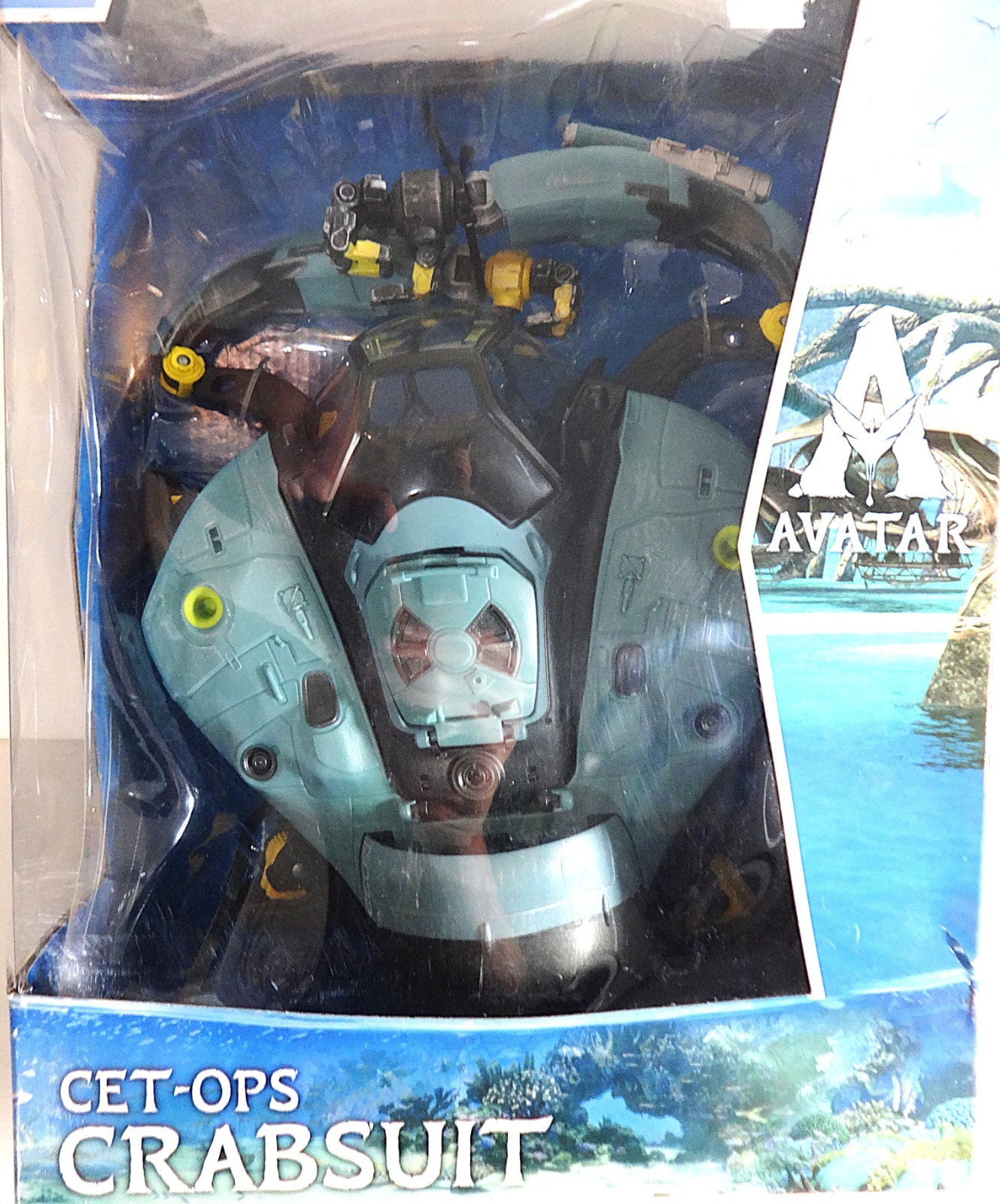 McFarlane Avatar CET-OPS MEGA CRAB SUIT 22 Moving Parts New Sealed: LARGE!
