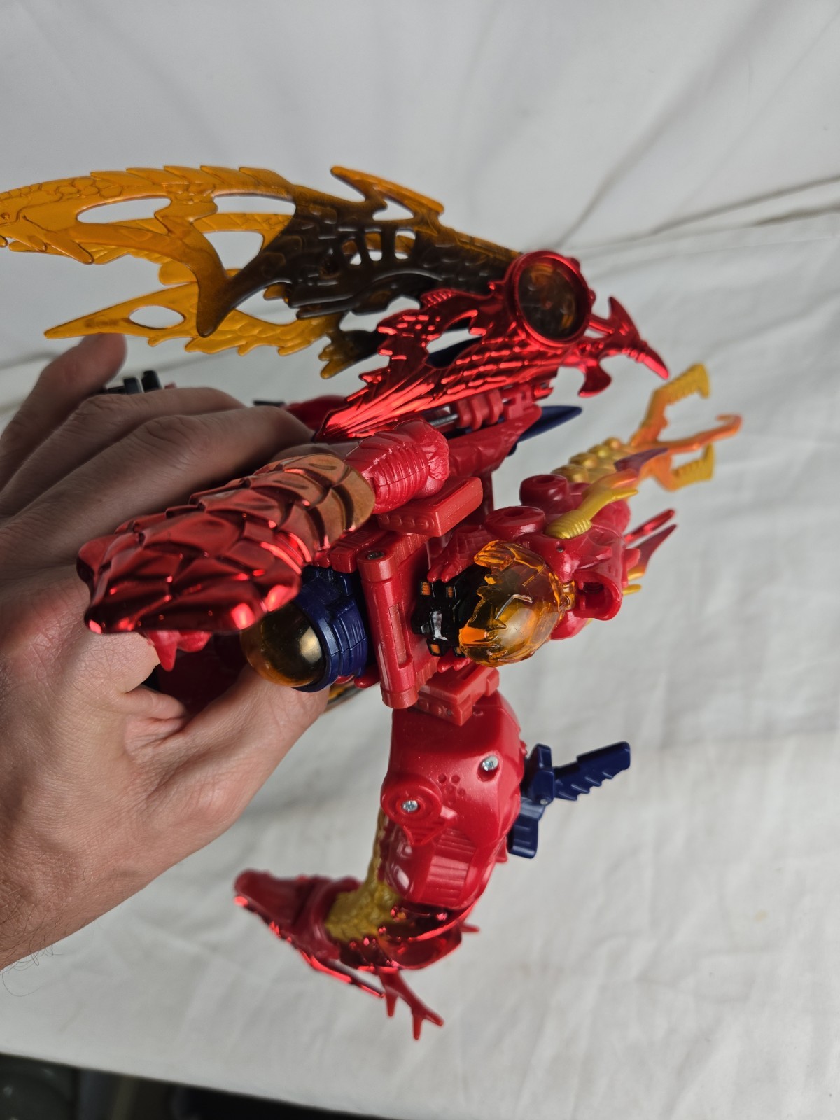 1999 Hasbro Transformers Beast Wars Transmetals 2 Megatron Dragon