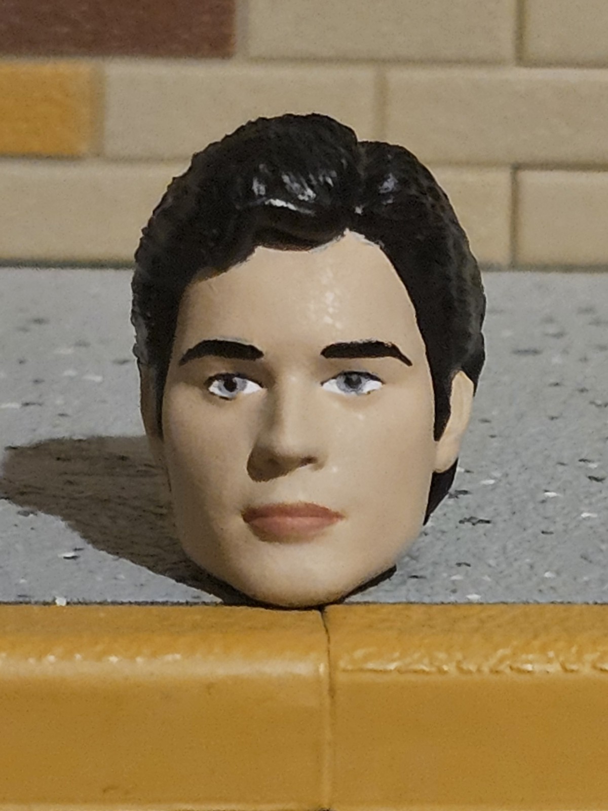 Custom Head For Superman Returns Smallville Tom Welling
