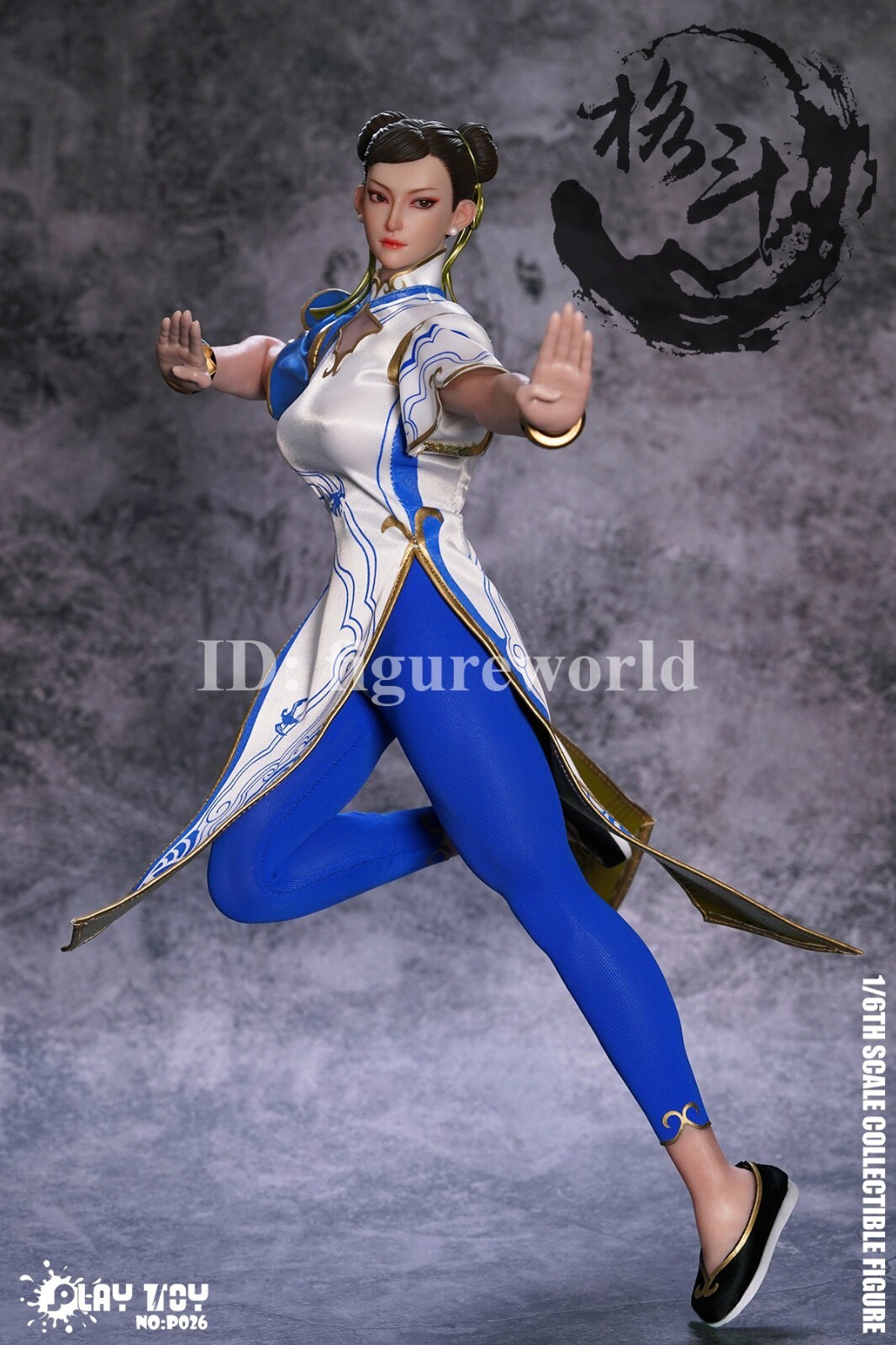 Pre-order PLAY TOY P026 1/6 Fighting Goddess Chun Li Female Action Figure Model