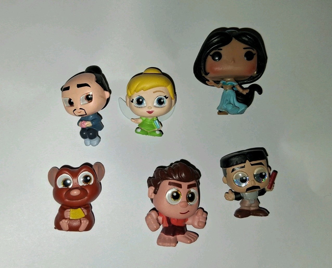 Disney Doorables Lot Figure Emile Ratatouille Mulan moments tinker bell Funko