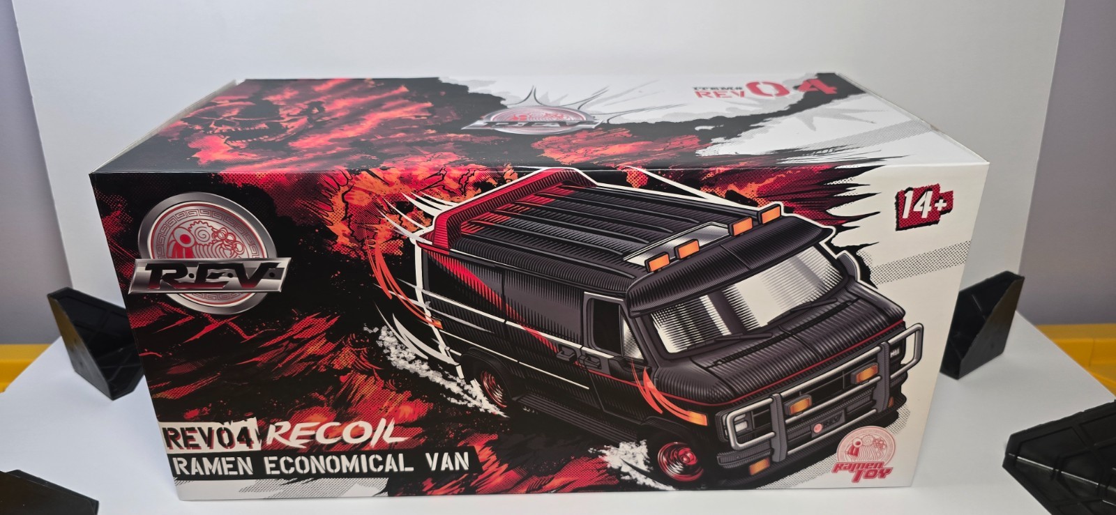 Ramen Economical Vans REV04 RECOIL 1/12 Scale A-Team Vehicle BY RAMEN TOY New