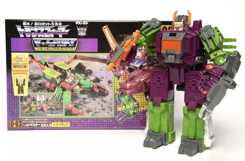 Transformers G1 Scorponok D93 Reissue 84 Brand New MISB With Box 🇺🇸