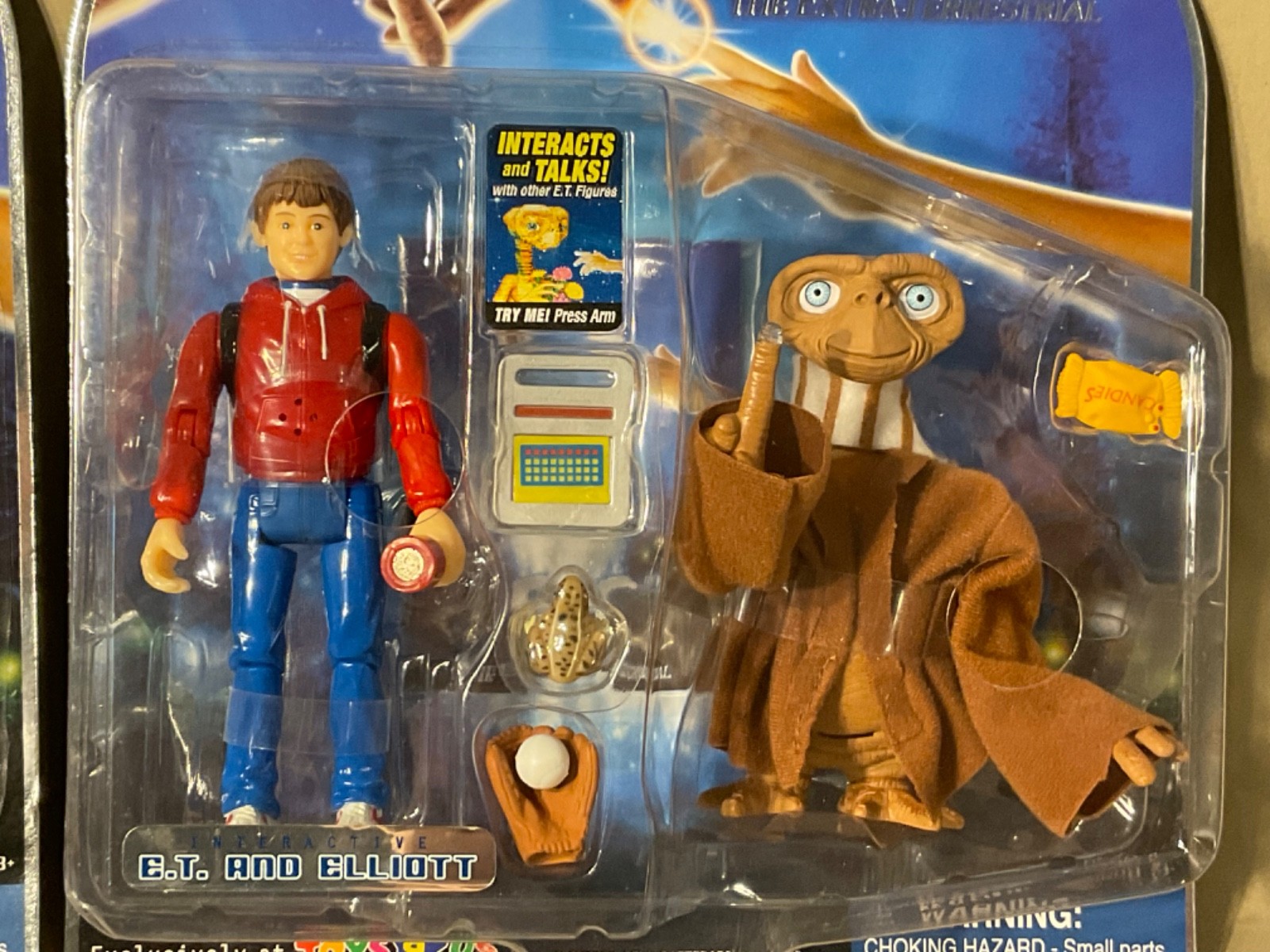 E.T. & Gertie and E.T. & Elliott Interactive Sets 2001 Toy R Us Sealed /New