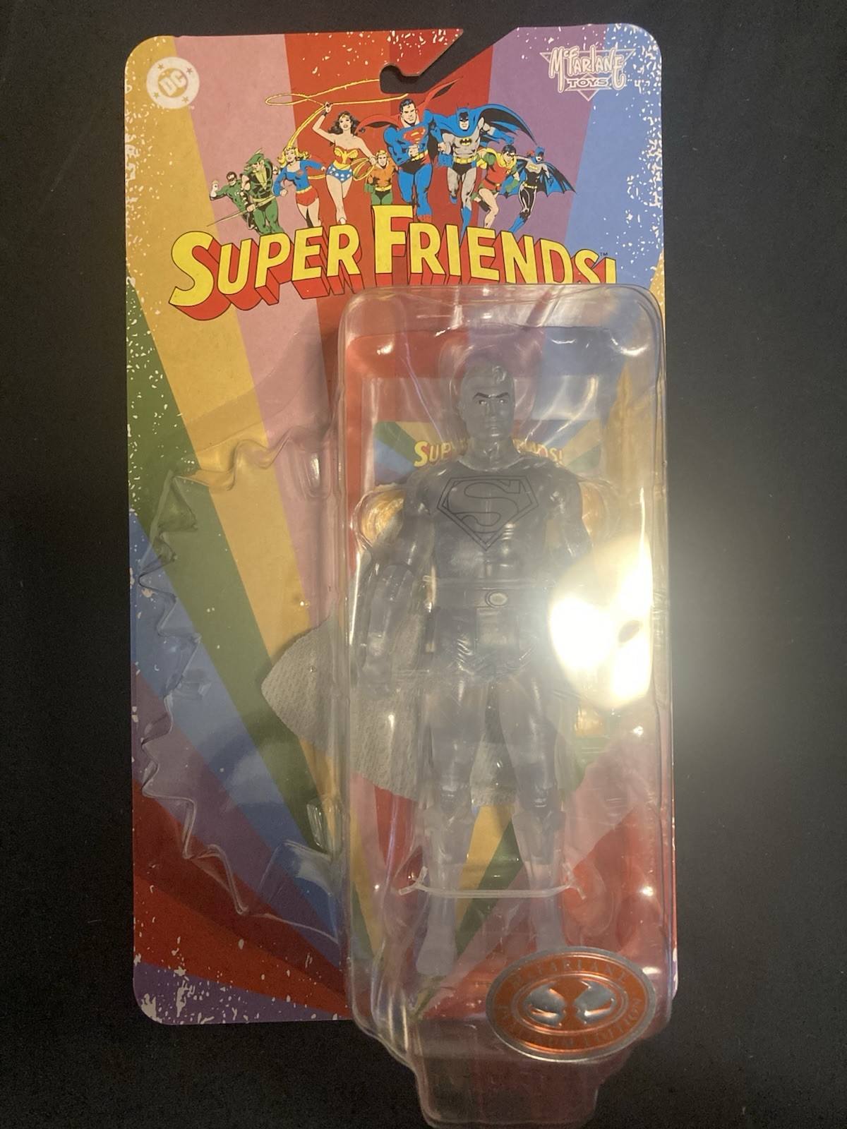 DC Batman Phantom Zone/Superman Retro Super Friends 6″ Figure Chases In Hand!