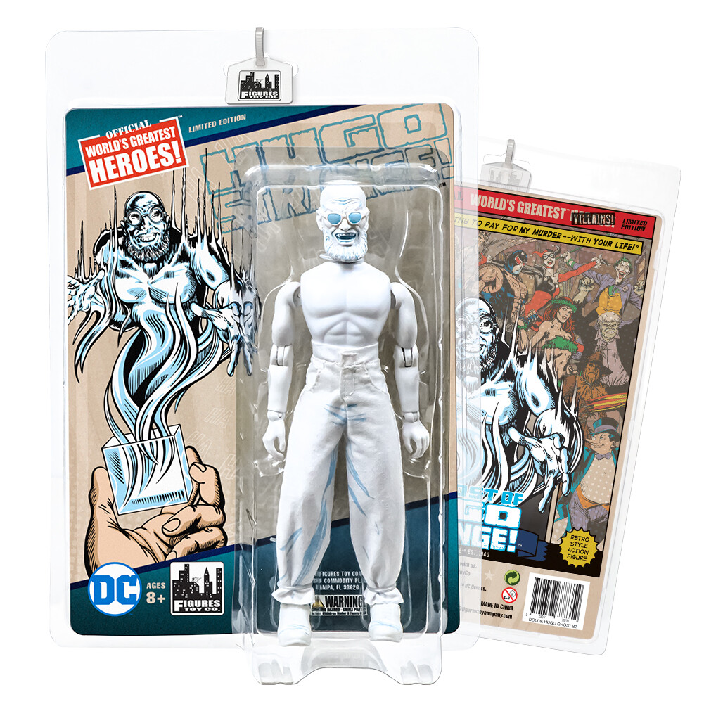 DC Comics Retro 8 Inch Action Figure Series: Hugo Strange [Ghost Variant]
