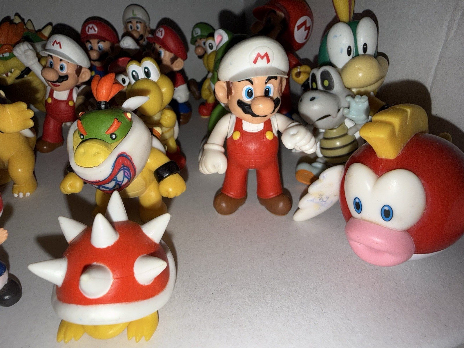Nintendo Super Mario Assorted Figure Lot Of 35