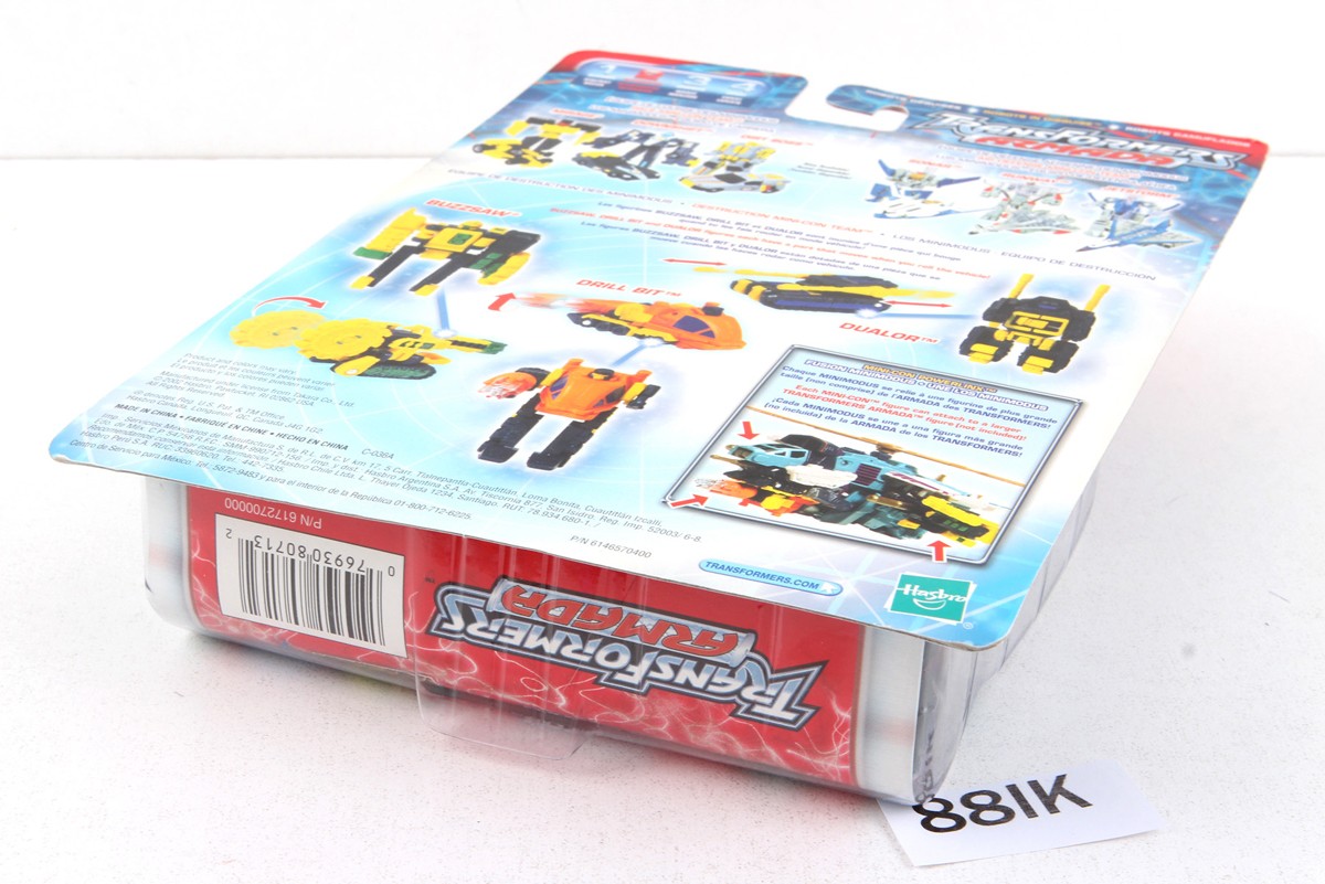 Destruction Team Sealed MISB MOSC Mini-Cons Armada Transformers