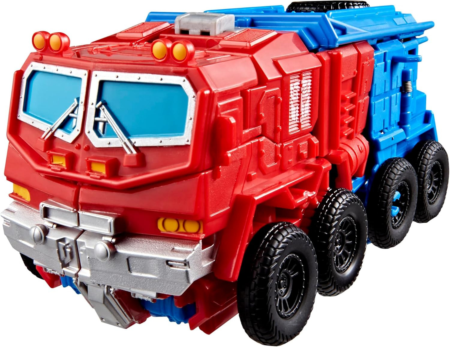 Transformers Smash Changers Optimus Prime Action Figure, Changes from Robot Toy