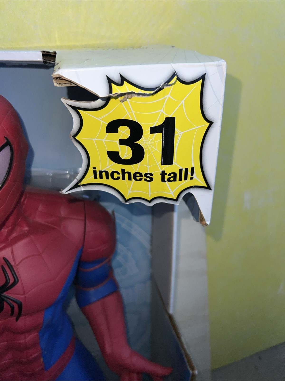 Marvel Spiderman Ultimate 31&Prime; Inch Action Figure Poseable Large Huge 2013 Hasbro