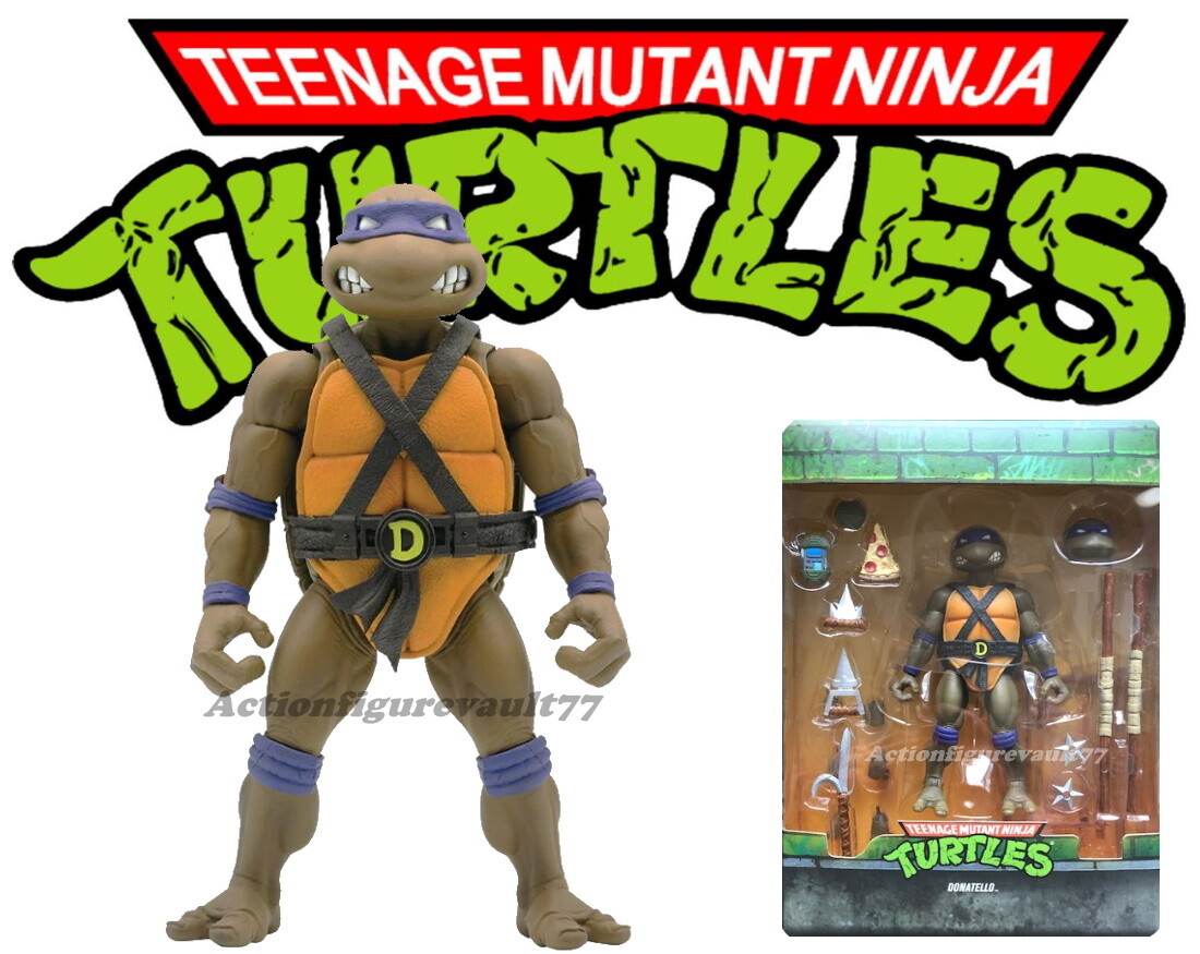 SUPER 7 Ninja Turtles TMNT Ultimates LEONARDO Raphael MICHELANGELO Donatello