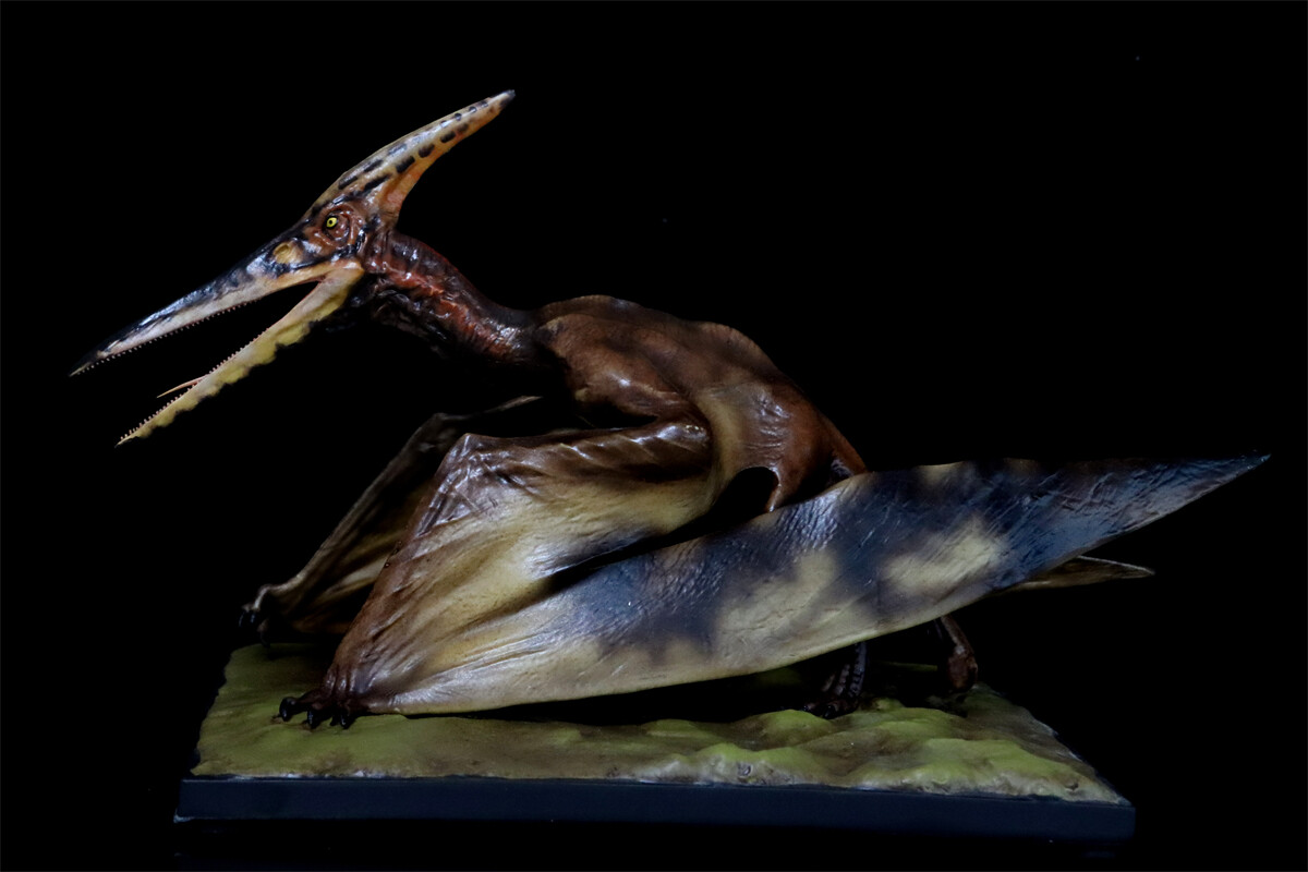 DINO DREAM 1/15 Pteranodon with Base Dinosaur Model GK Animal Figure Toys Gift