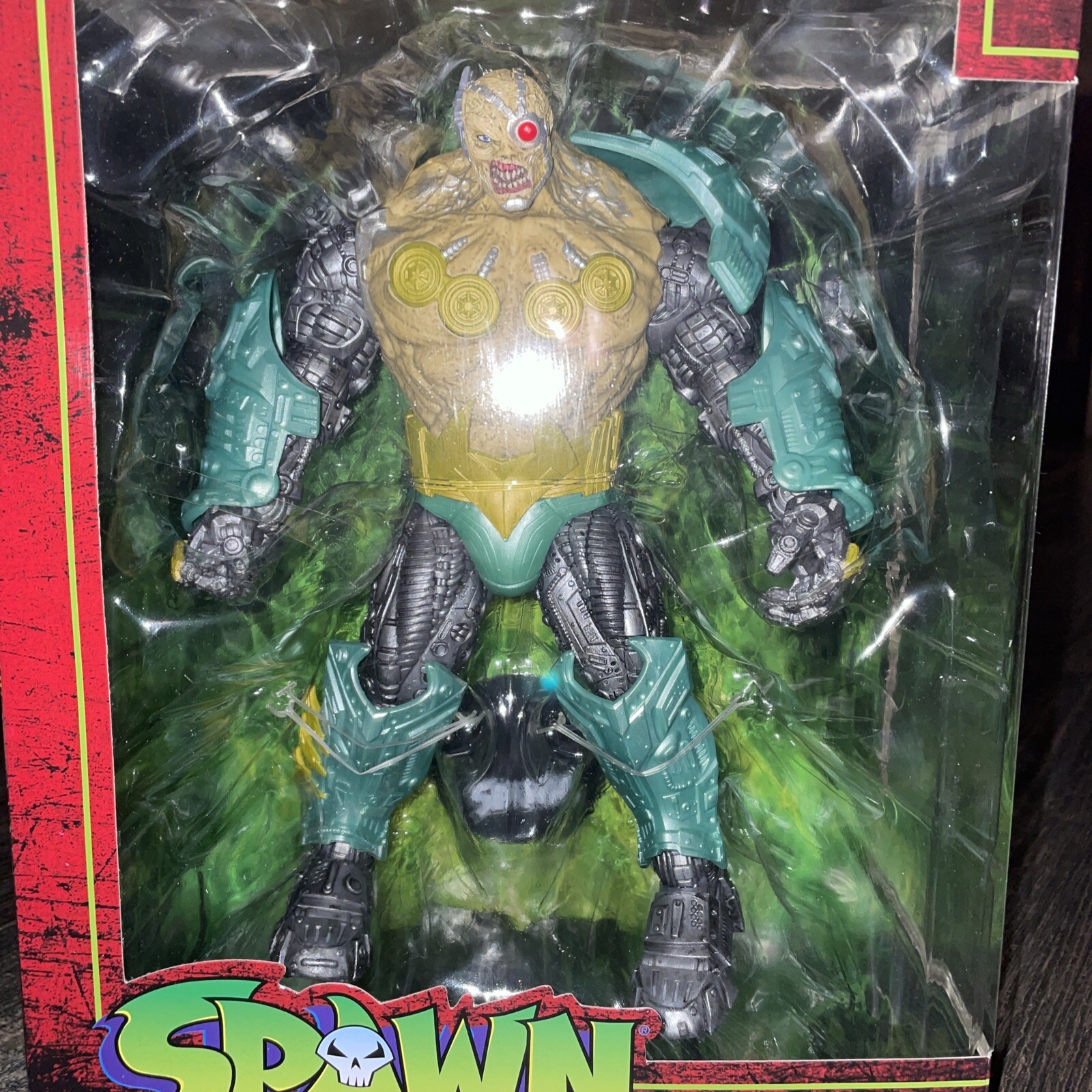 SPAWN MEGAFIG ( OVERTKILL ) Figure MCFARLANE TOYS 10&Prime; Wave 3