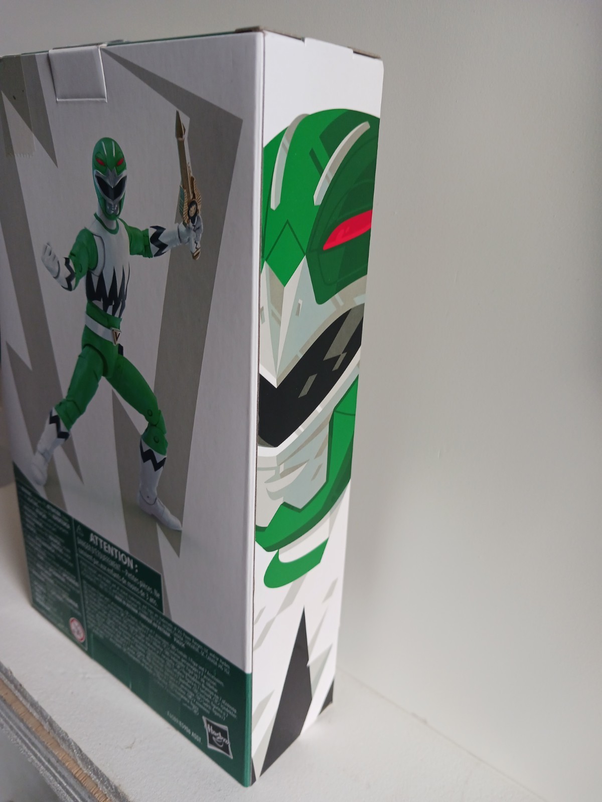 Power Rangers Lightning Collection Lost Galaxy Green Ranger 6&Prime; NEW CASE FRESH!!!
