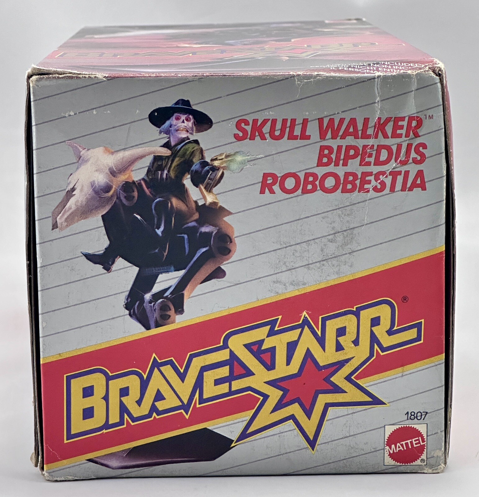 SKULL WALKER SKULLWALKER BRAVESTARR ROBOBESTIA 1986 MATTEL MISB EURO BOX