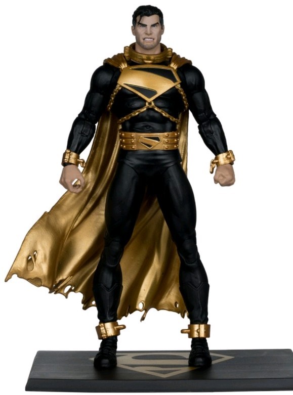Superman Future State Knightmare Edition Gold Label. Mcfarlane 7&Prime; Figurine