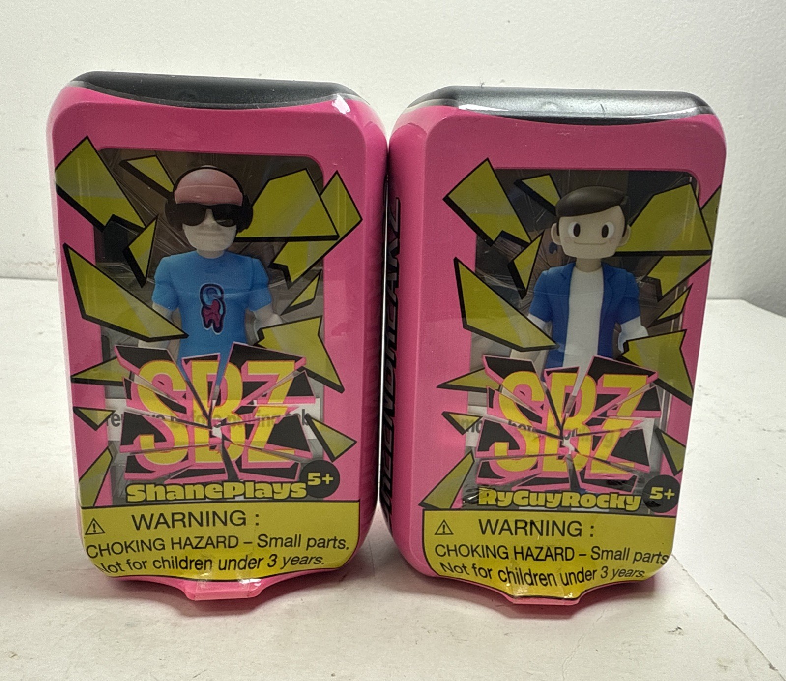 SBZ RyGuyRocky & ShanePlays Lot Brand New Sealed