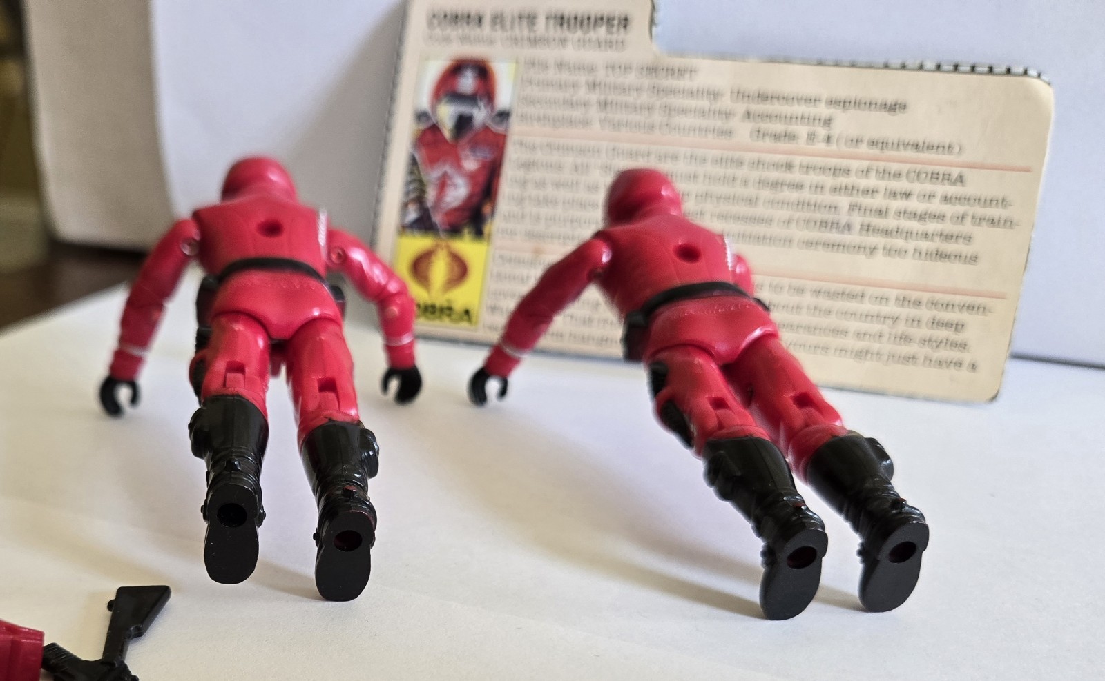Cobra Crimson Guard 1985 Complete