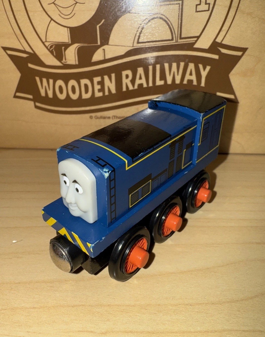 SIDNEY ! THOMAS FRIENDS TRAIN WOODEN ! DAY OF DIESEL DIESELWORKS